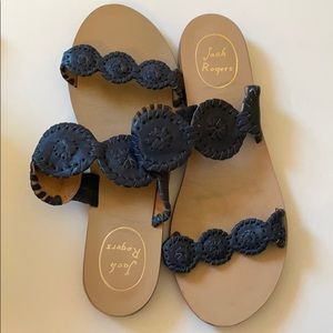 Vintage Navy Jack Rodgers Sandal